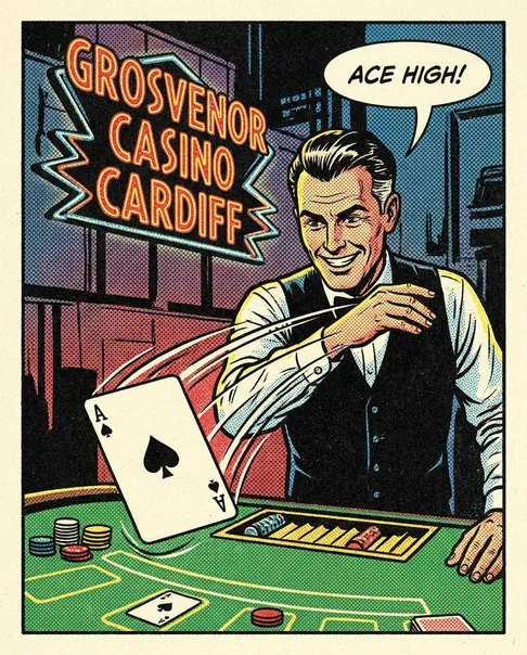 Blackjack spelen bij Grosvenor Casino Cardiff